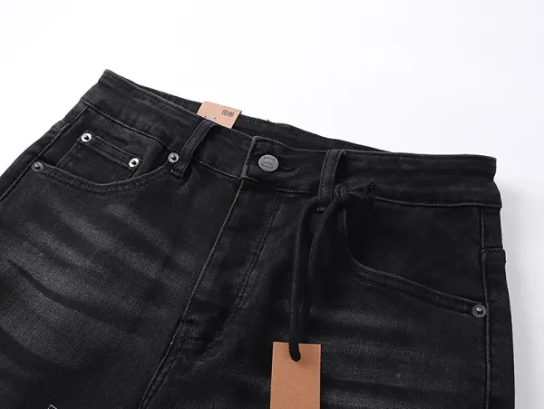 Gallery Dept Royalty Heroism And The Streets Black Distressed Jeans - 4
