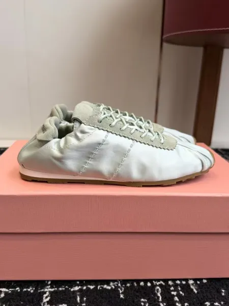 Maison Margiela Tabi Sneaker Pink Satin Sneakers - 6
