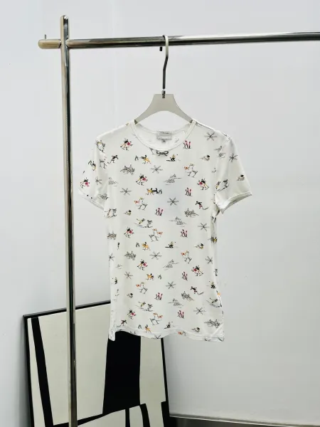 Design Ski Print Turtleneck Base-Layer White - 12