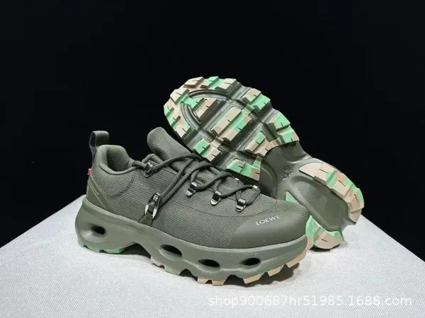 On Running Cloudventure Peak Beige Green Sneakers Running Shoes - 22