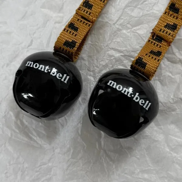 Design Mont-bell Bear Bell Keychain Black Accessories - 14