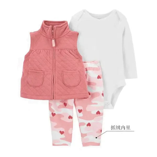Design Carter's Tiny Ranger Explorer Set Burgundy / White / Denim Blue Baby Clothing Set Sets - 48