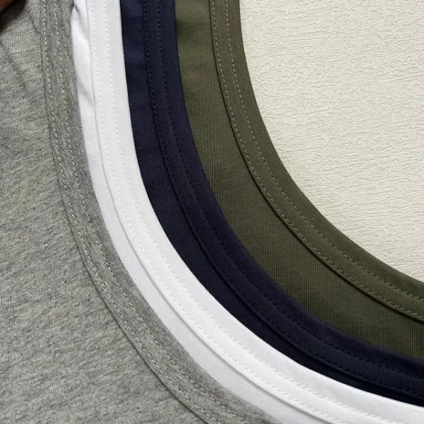 A Bathing Ape WTAPS Arch Logo Tank Top in White, Gray, Navy, and Army Green Vest Top - 29