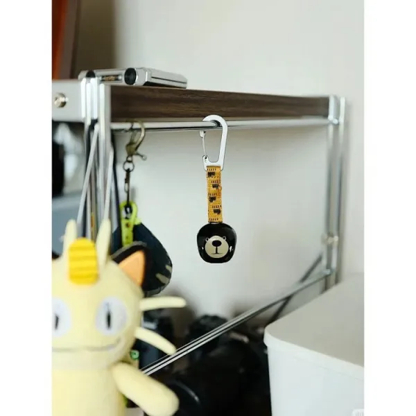 Design Mont-bell Bear Bell Keychain Black Accessories - 6