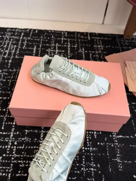 Maison Margiela Tabi Sneaker Pink Satin Sneakers - 9