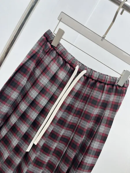 Design Plaid Western Shirt Burgundy Gray Multicolor Shirt Tops Shirt - 24