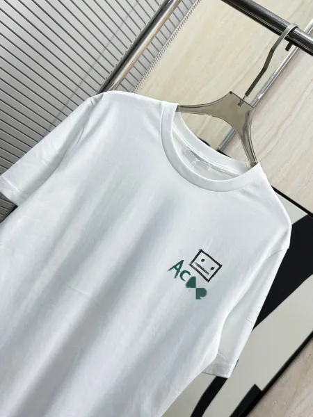 AC Milan x Unknown Artist Minimalist Graphic White T-Shirt - 6