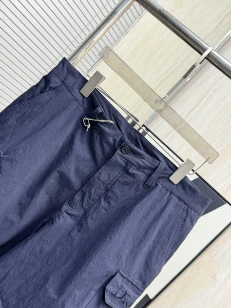 Dior Cargo Shorts Pale Yellow Shorts - 6