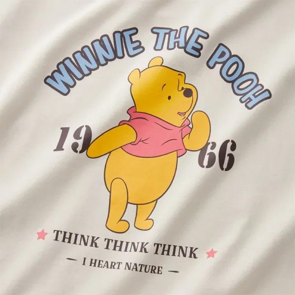 Design Disney Winnie the Pooh 1966 Graphic T-Shirt Beige T-Shirts - 15