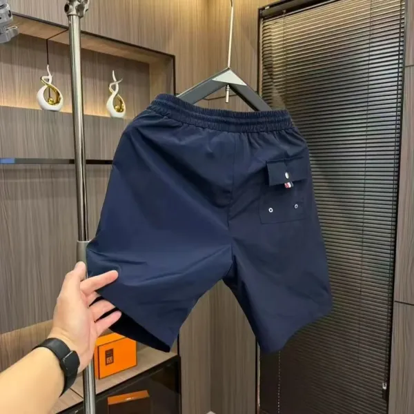 Thom Browne Drawstring Waist Shorts Black - 5