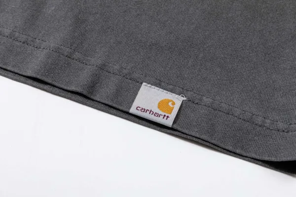 Carhartt Work In Progress Logo Print Oversized T-Shirt Army Green - 22