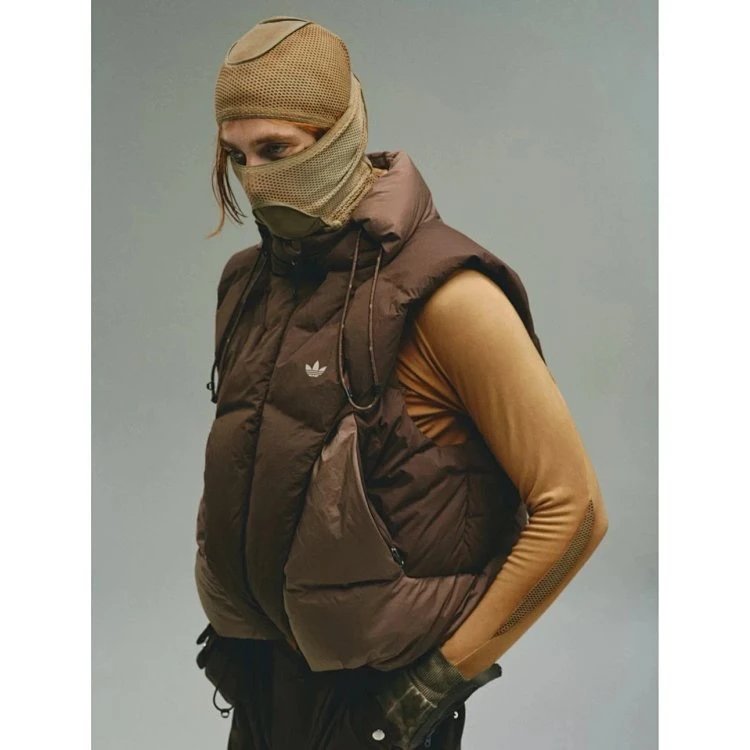 Design Puffer Vest Multi-Color Layered Outerwear - 5