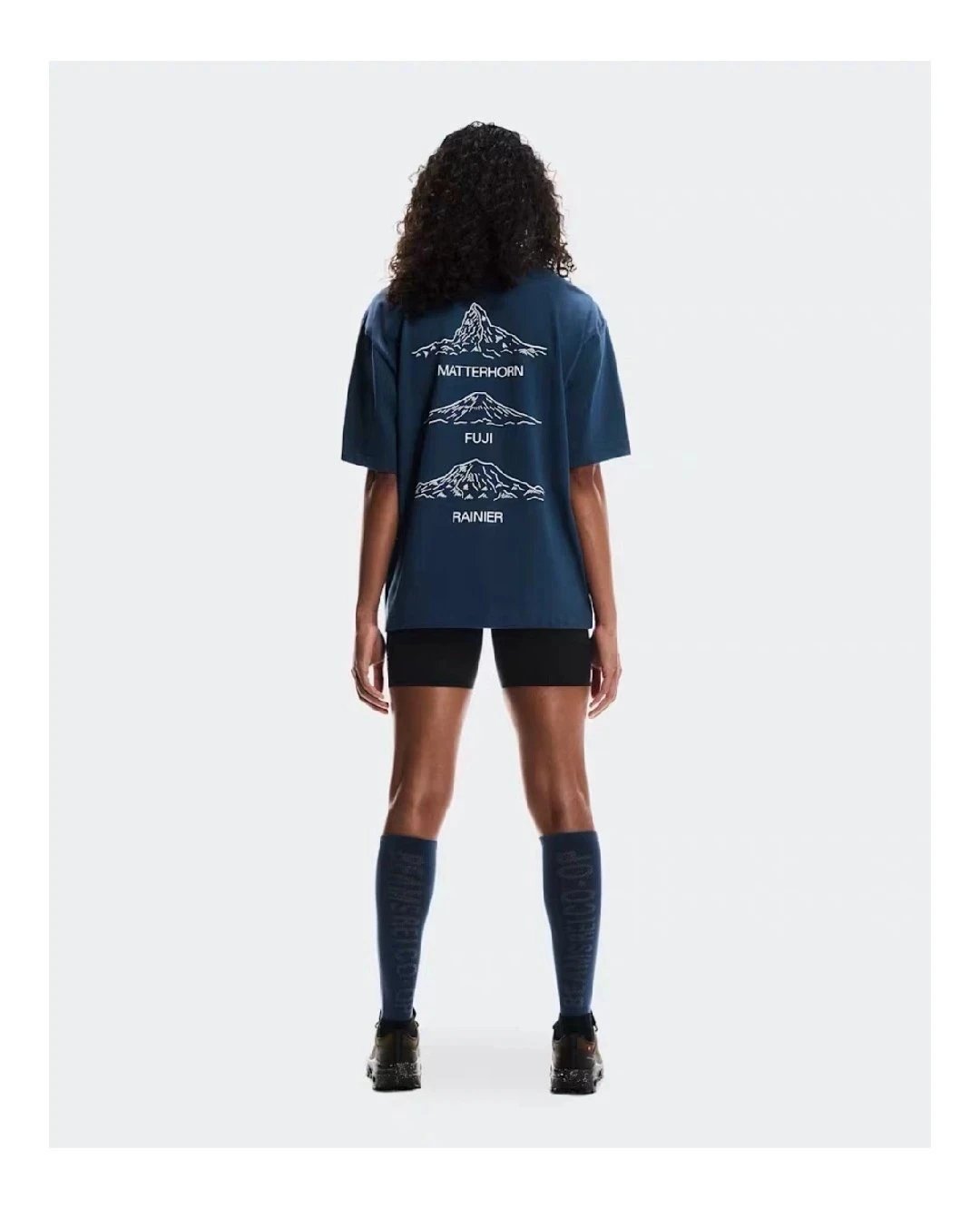 On x BEAMS Peak to Peak T-Shirt Navy - 21