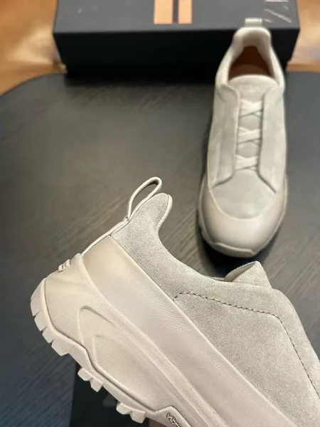 Hogan Interactive Sneaker Olive Suede Chunky Sneakers - 29