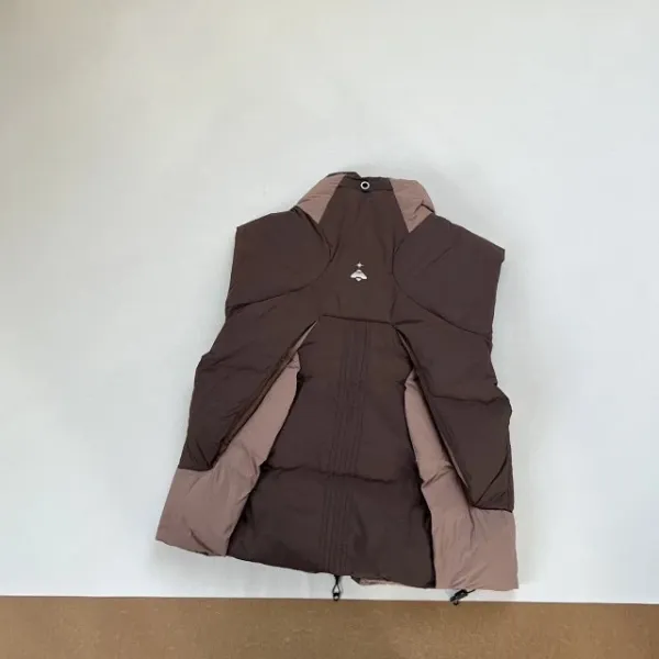 Design Puffer Vest Multi-Color Layered Outerwear - 25