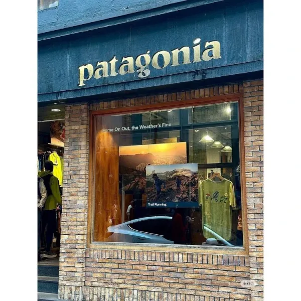 Patagonia Running Through the Mind, Body and Spirit T-Shirt Olive Green T-Shirt - 9