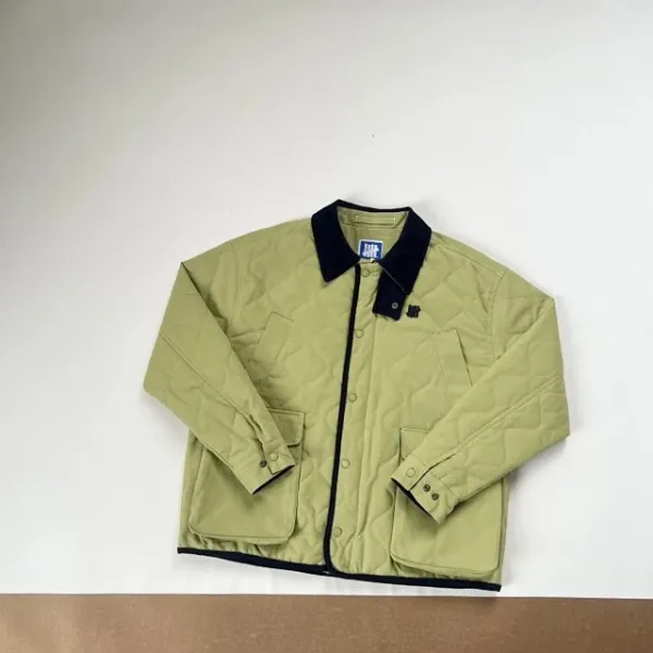 C.P. Company Quilted Field Jacket Olive Green / Yellow / Gray Outerwear - 20