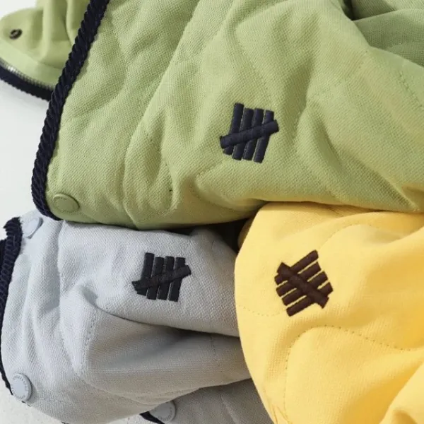 C.P. Company Quilted Field Jacket Olive Green / Yellow / Gray Outerwear - 31
