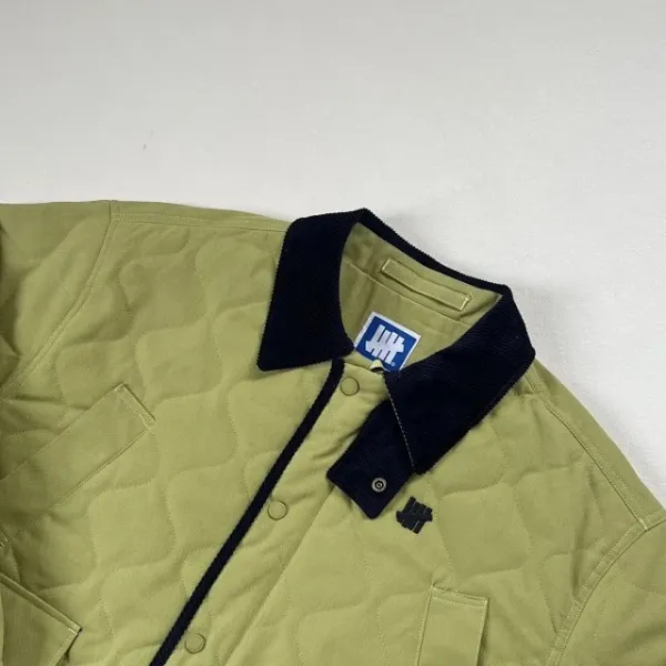 C.P. Company Quilted Field Jacket Olive Green / Yellow / Gray Outerwear - 21