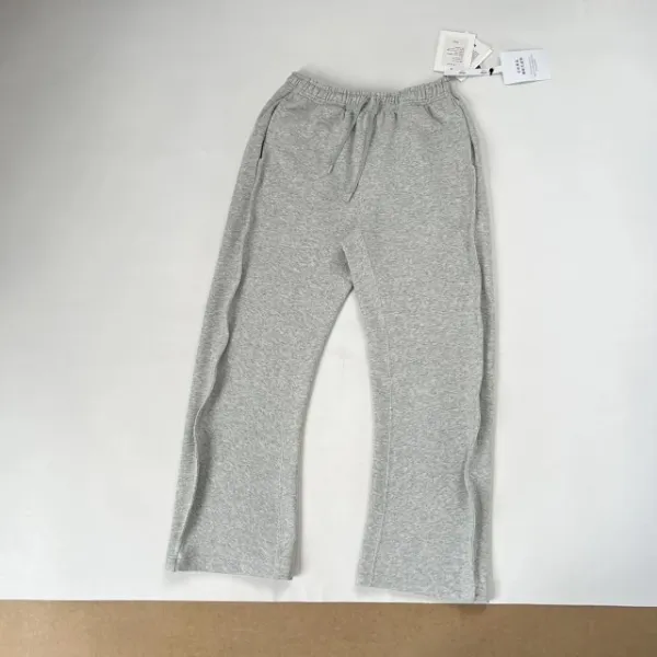 Design Oversized Metallic Knit Sweater Gray Sweatpants Black Leather Hobo Bag - 12