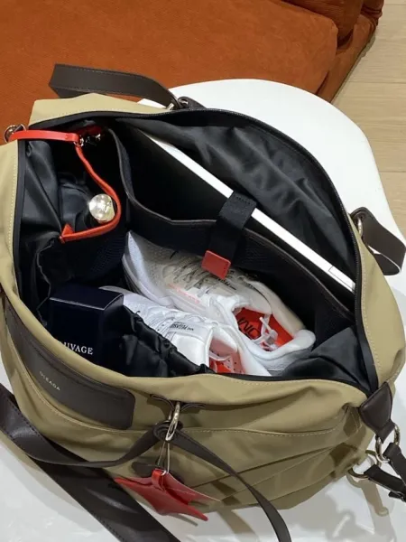 Rimowa x Moncler Duffle Bag Beige Travel Bag - 44