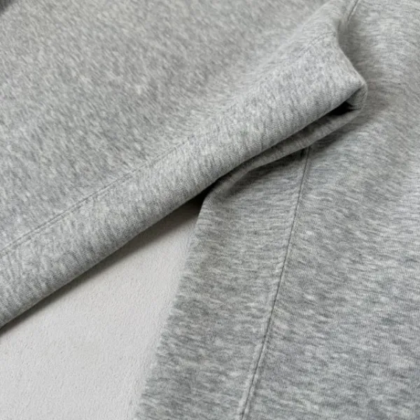 Design Oversized Metallic Knit Sweater Gray Sweatpants Black Leather Hobo Bag - 19
