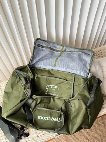 Design Montbell 40L Duffle Bag Navy Blue Travel Gym Bag Duffle Bag - 38