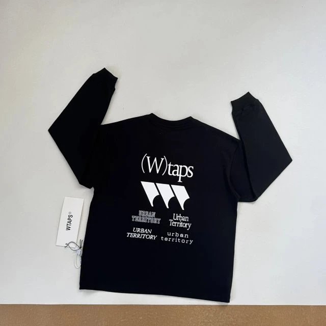 Design Wtap Urban Territory Long Sleeve T-Shirt Black / White T-Shirts - 17