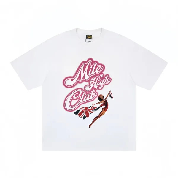 Mile High Club x Comme des Garçons Play White T-Shirt - 1