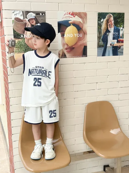 Design Star Nature 25 Basketball Jersey Set Navy Blue - 16