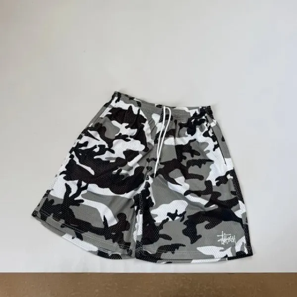 Stussy Snake Print Shorts Black Multicolor - 22