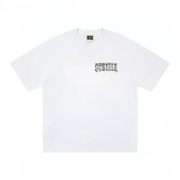 Corteiz Logo Graphic T-Shirt White - 1