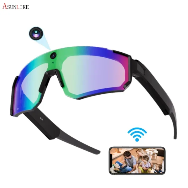 Design ASUNLIKE Smart Camera Sunglasses Multicolor Eyewear - 1