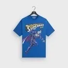 Design Superman Graphic Print Blue T-Shirt T-Shirts - 1