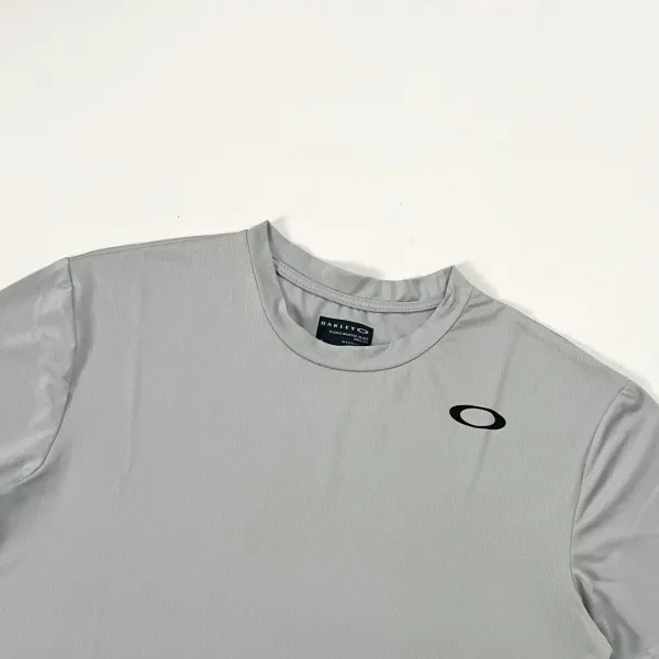 Oakley Performance T-Shirt Black and Gray - 14