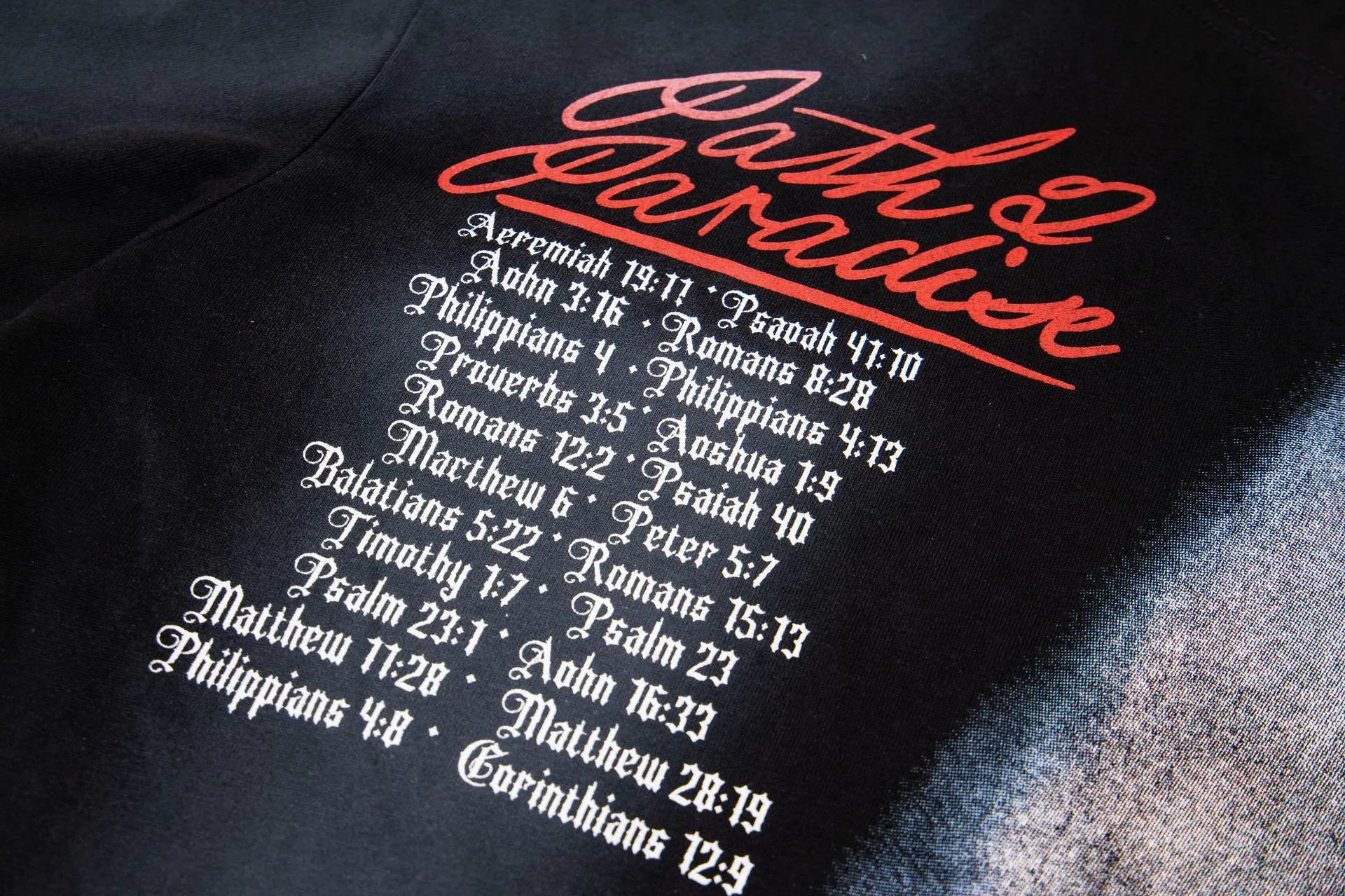 Hellstar Path to Paradise Black Graphic T-Shirt - 3