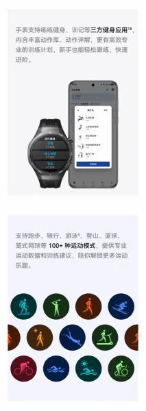 Design Huawei Watch GT 2 Pro World Time Black Leather Smartwatch - 18