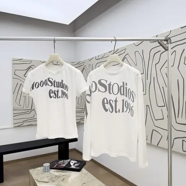 Design OStudios Est.1996 Long Sleeve T-Shirt White T-Shirts - 4