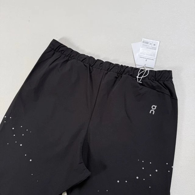 Design Technical Pants Gray Multi-Tone Windbreaker-Style Pants - 36