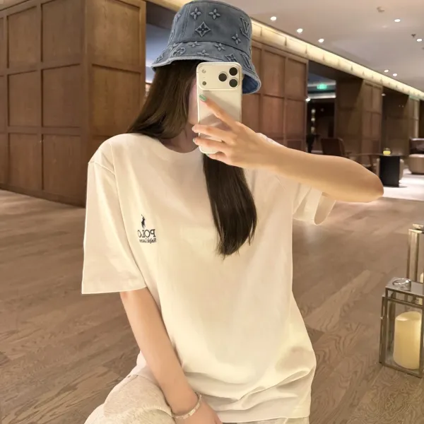 Polo Ralph Lauren Small Pony Logo T-Shirt Off-White T-Shirt - 1