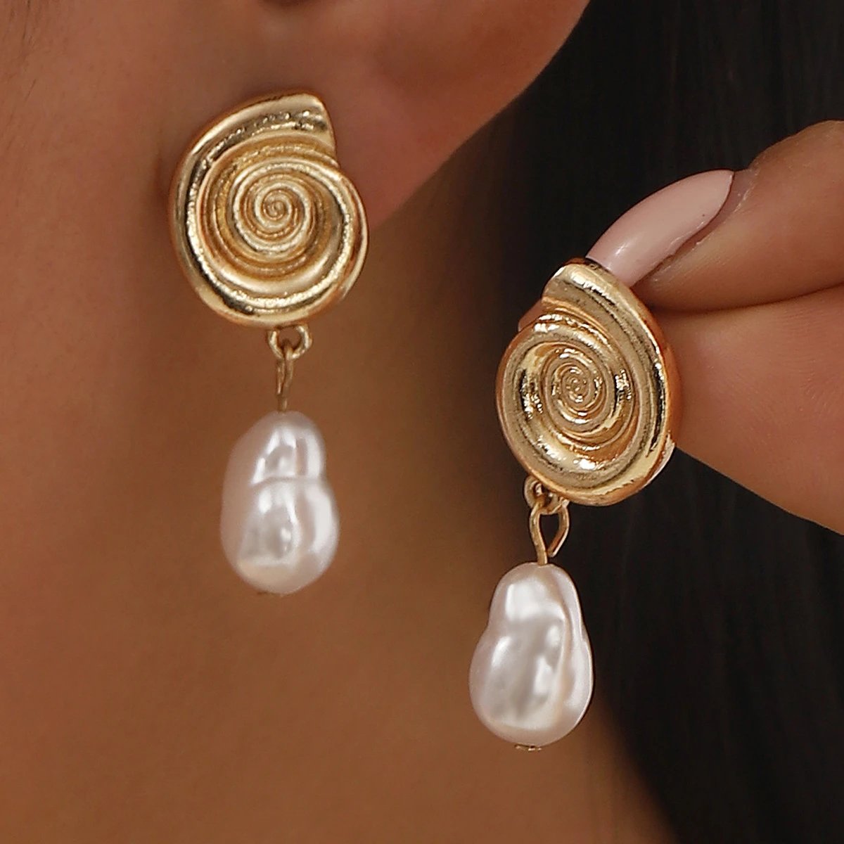 Sea Theme Earrings Assorted Colors Coastal Statement Jewelry