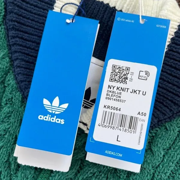 Adidas Originals Knit Cardigan Brown Multicolor Cardigan Outerwear.cardigan - 28