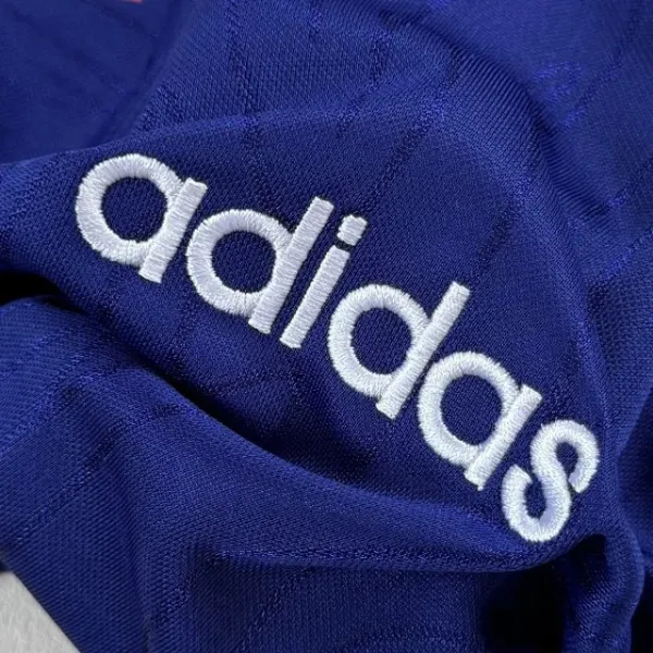 Adidas Originals Football Jersey 93 Blue Purple Flame Print Jersey - 24