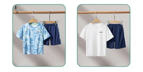 Design Forest Kingdom Sport Set Sage Green Activewear Sets - 7