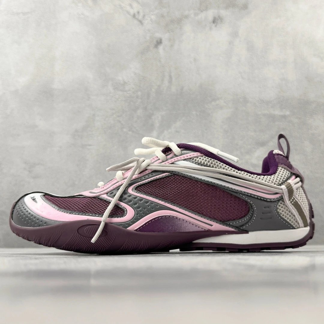 Design Running Shoe Purple Pink Gray Sneakers