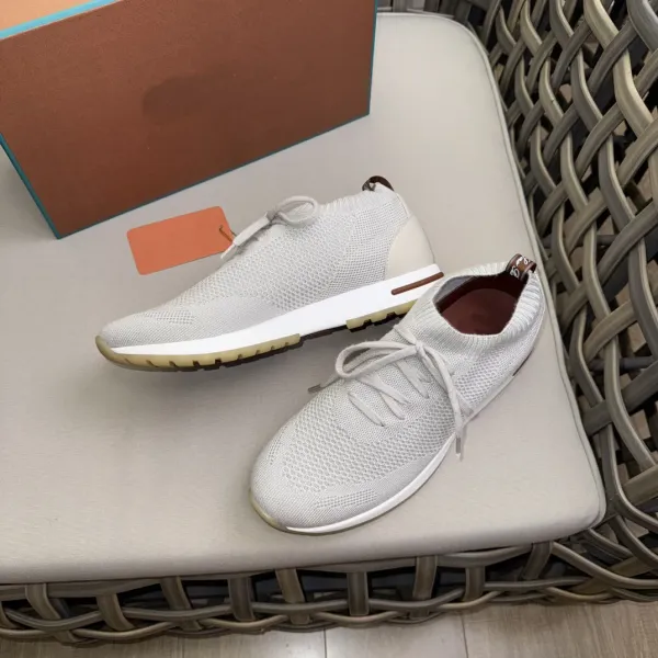 Hogan Interactive Knit Sneakers Tan Beige Sneakers - 7
