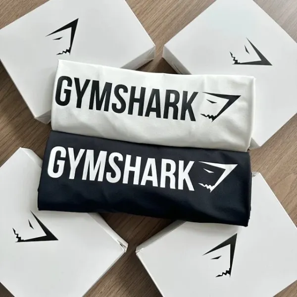 Gymshark Performance T-Shirt White / Black - 17