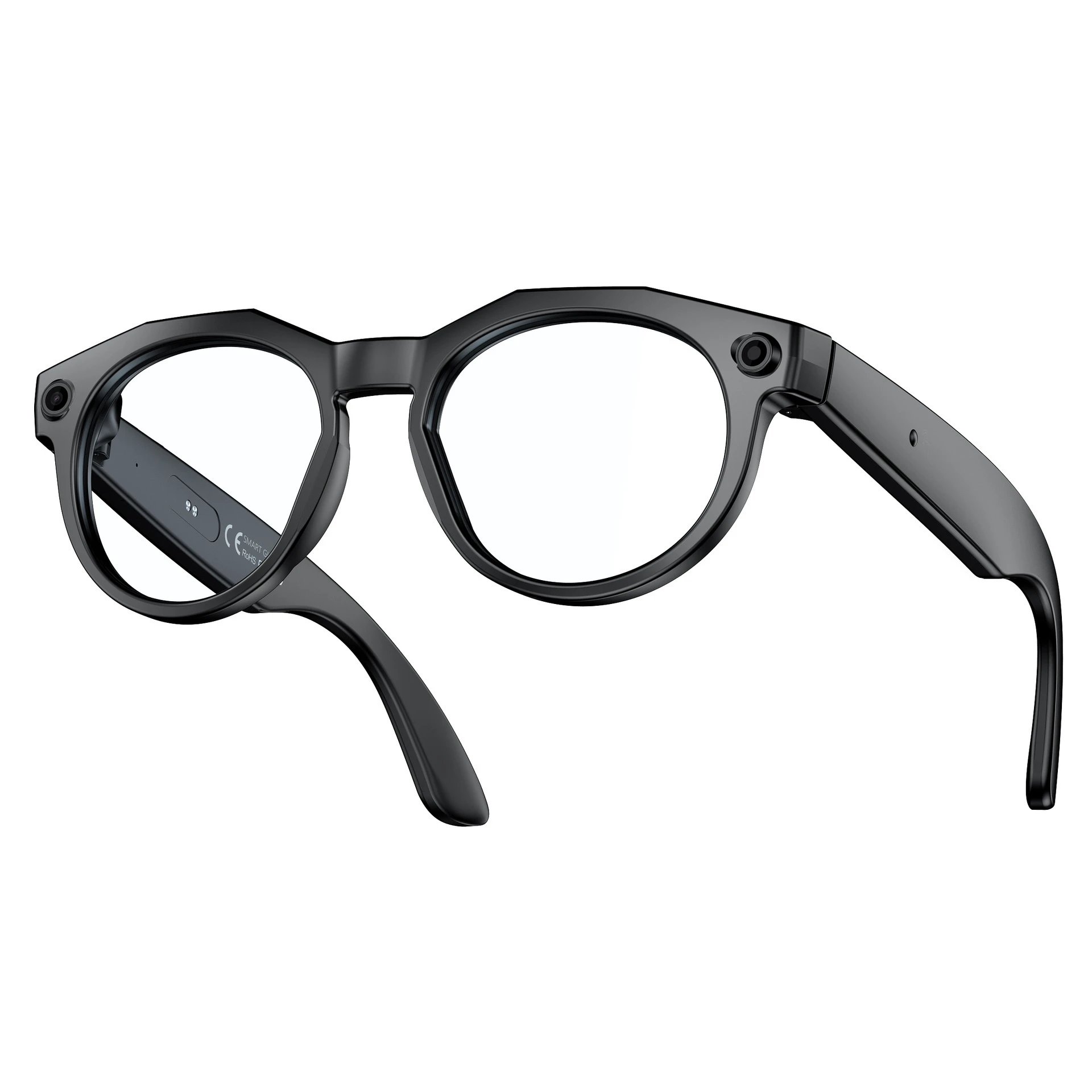 W 611 Smart glasses black frame anti-blue light style SKU image