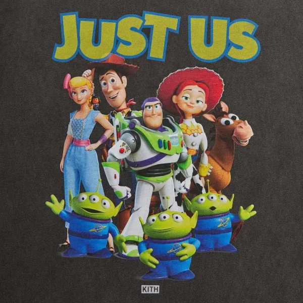 Kith x Pixar The Incredibles 'Just Us' Black T-Shirt - 17