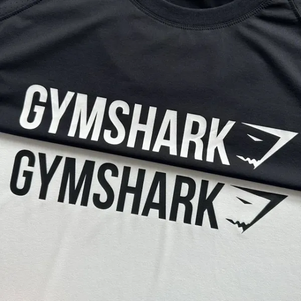 Gymshark Performance T-Shirt White / Black - 26